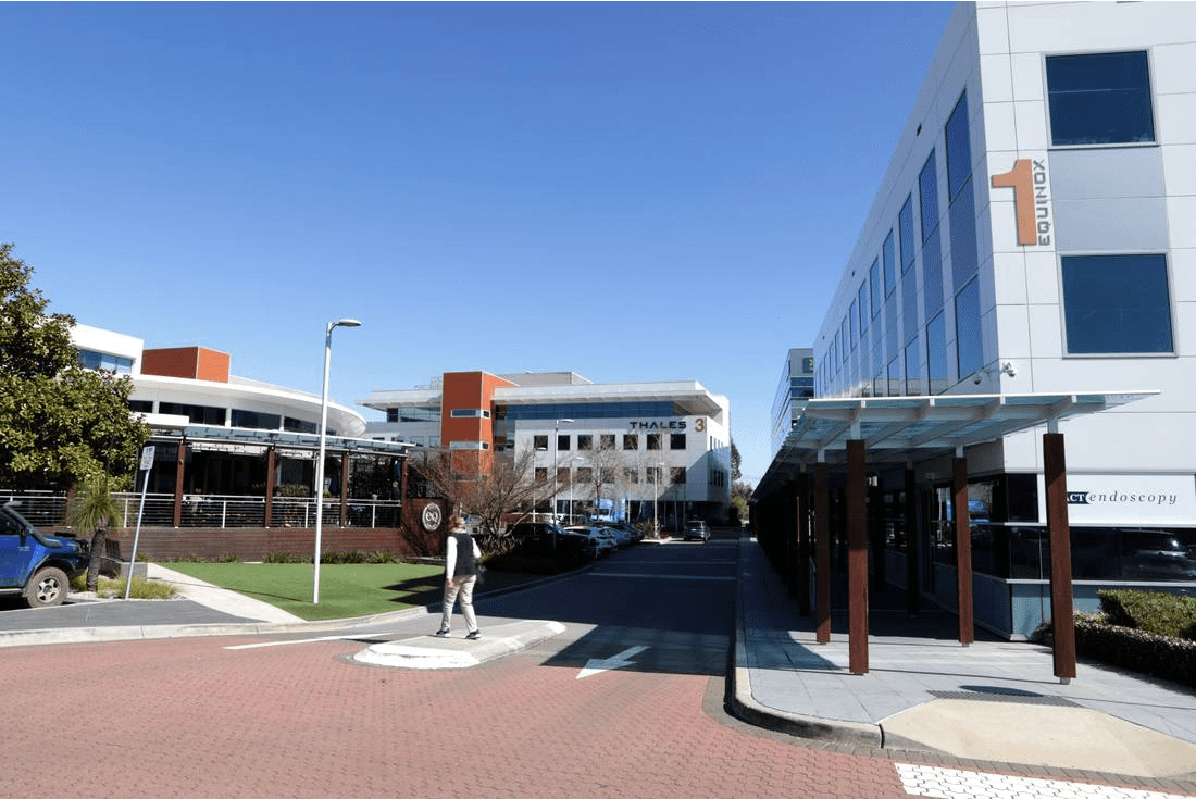 Cleanzone commercial cleaning services at Equinox Business Park, Deakin, Canberra