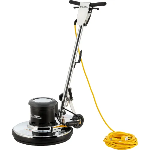 Floor polishing machine used for professional commercial cleaning services in Canberra workplaces