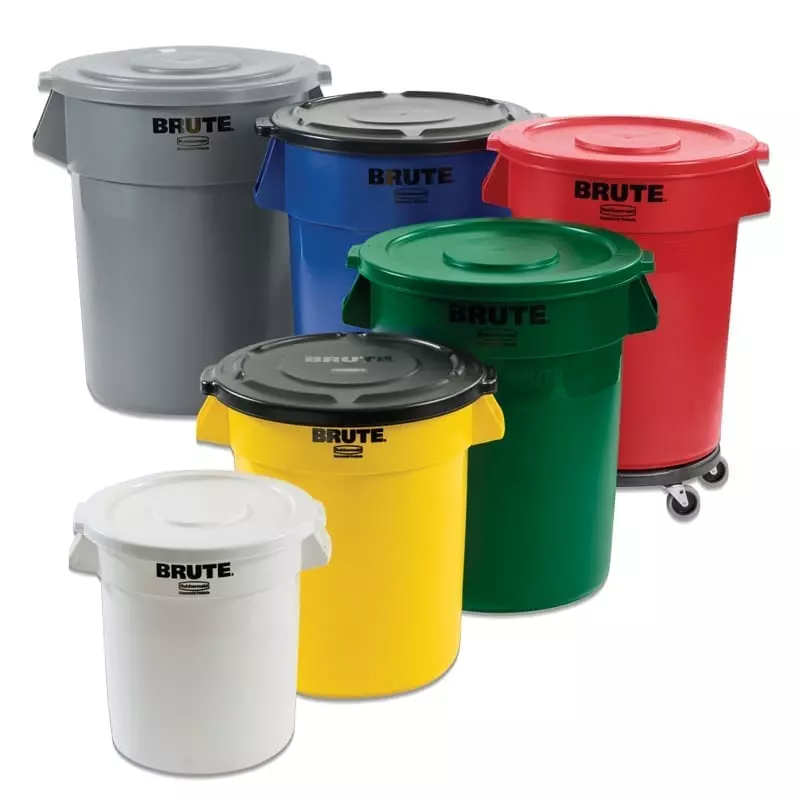 Commercial cleaning team removing rubbish and recycling from Canberra workplaces